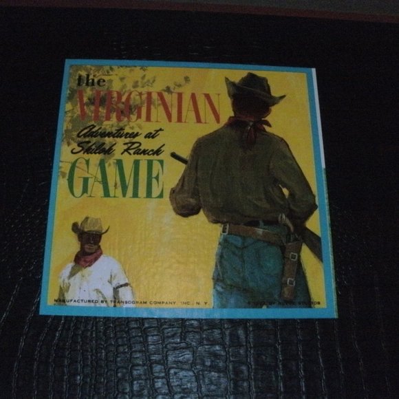 Vintage 60s Collectible The Virginian TV Show Board Game Transogram 99% Complete - Picture 13 of 15